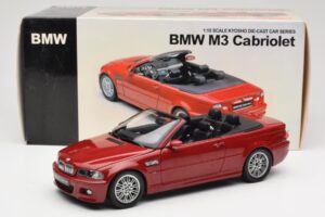 BMW M3 E46 Cabriolet Red Kyosho 1:18 08505R Diecast - image 8 of 8
