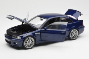BMW M3 E46 Blue Kyosho 1:18 08503BL Diecast - image 2 of 8