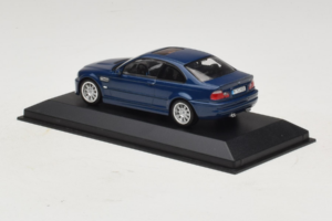 BMW M3 E46 Blue Minichamps 1:43 BMW014 Diecast - image 3 of 4