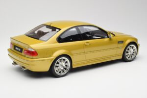 BMW M3 E46 Phoenix Yellow Otto 1:12 G025 Resin - image 2 of 6