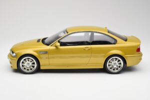 BMW M3 E46 Phoenix Yellow Otto 1:12 G025 Resin - image 3 of 6