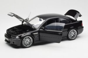 BMW M3 E46 CSL Black Kyosho 1:18 80430302736 Diecast - image 2 of 8