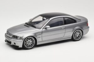 BMW M3 E46 CSL Silver Kyosho 1:18 08506S Diecast
