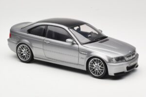 BMW M3 E46 CSL Silver Kyosho 1:18 08506S Diecast - image 6 of 8