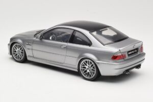 BMW M3 E46 CSL Silver Kyosho 1:18 08506S Diecast - image 7 of 8
