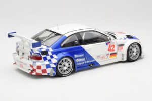 BMW M3 E46 GTR #42 J. Lehto / P. Ekblom ALMS 2001 Minichamps 1:18 100012142 Diecast - image 3 of 8