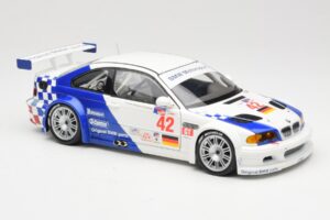 BMW M3 E46 GTR #42 J. Lehto / P. Ekblom ALMS 2001 Minichamps 1:18 100012142 Diecast - image 6 of 8