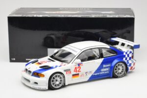 BMW M3 E46 GTR #42 J. Lehto / P. Ekblom ALMS 2001 Minichamps 1:18 100012142 Diecast - image 8 of 8
