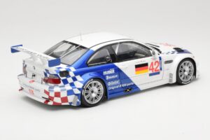 BMW M3 E46 GTR #42 J. Lehto / J. Muller ELMS 2001 Minichamps 1:18 100012192 Diecast - image 3 of 8