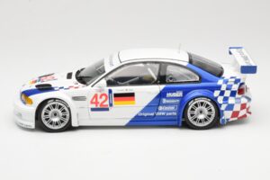 BMW M3 E46 GTR #42 J. Lehto / J. Muller ELMS 2001 Minichamps 1:18 100012192 Diecast - image 4 of 8