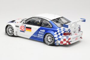 BMW M3 E46 GTR #42 J. Lehto / J. Muller ELMS 2001 Minichamps 1:18 100012192 Diecast - image 7 of 8