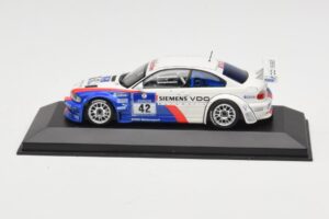 BMW M3 E46 GTR #42 P. Muller / J. Muller / H-J. Stuck / P. Lamy ADAC 24h Nurburgring 2004 Minichamps 1:43 BMW001 Diecast