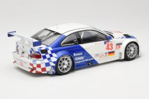 BMW M3 E46 GTR #43 D. Muller ALMS 2001 Minichamps 1:18 100012143 Diecast - image 3 of 8