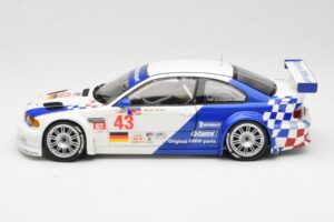 BMW M3 E46 GTR #43 D. Muller ALMS 2001 Minichamps 1:18 100012143 Diecast - image 4 of 8