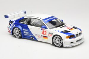 BMW M3 E46 GTR #43 D. Muller ALMS 2001 Minichamps 1:18 100012143 Diecast - image 6 of 8