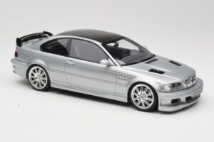 BMW M3 E46 GTR Silver Otto 1:18 OT1128 Resin - image 4 of 6