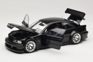 BMW M3 E46 GTR Street Black Minichamps 1:18 100012105 Diecast - image 2 of 8