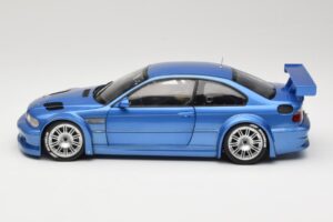 BMW M3 E46 GTR Street Blue Minichamps 1:18 80430302540 Diecast - image 4 of 8