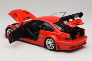 BMW M3 E46 GTR Street Red Minichamps 1:18 100012101 Diecast - image 5 of 8