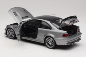 BMW M3 E46 GTR Street Silver Grey Kyosho 1:18 08507S Diecast - image 5 of 8
