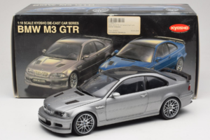 BMW M3 E46 GTR Street Silver Grey Kyosho 1:18 08507S Diecast - image 8 of 8