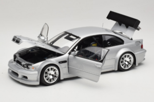 BMW M3 E46 GTR Street Silver Minichamps 1:18 100012100 Diecast - image 2 of 8