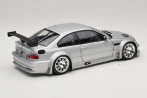 BMW M3 E46 GTR Street Silver Minichamps 1:18 100012100 Diecast - image 3 of 8