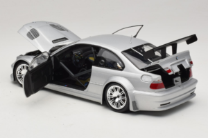 BMW M3 E46 GTR Street Silver Minichamps 1:18 100012100 Diecast - image 5 of 8