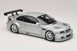 BMW M3 E46 GTR Street Silver Minichamps 1:18 100012100 Diecast - image 6 of 8