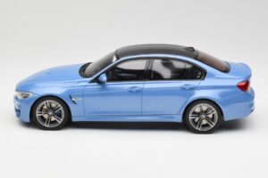 BMW M3 F80 Yas Marina Blue GT Spirit 1:18 GT055 Resin - image 3 of 6
