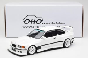 BMW M3 GTR E36 Khyzyl Saleem Alpine White Otto 1:18 OT1051 Resin - image 6 of 6