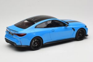 BMW M4 CS G82 Riviera Blue GT Spirit 1:18 GT511 Resin - image 2 of 6