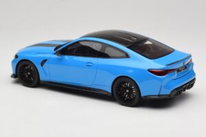 BMW M4 CS G82 Riviera Blue GT Spirit 1:18 GT511 Resin - image 5 of 6