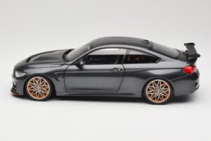 BMW M4 F82 GTS Mineral Grey Metallic Minichamps 1:18 110025222 Diecast - image 4 of 8