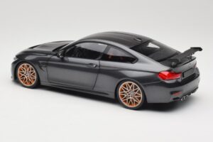 BMW M4 F82 GTS Mineral Grey Metallic Minichamps 1:18 110025222 Diecast - image 7 of 8