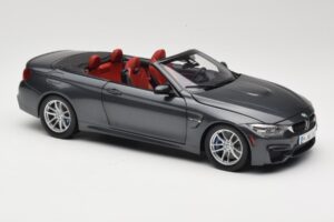 BMW M4 F83 Cabriolet Mineral Grey Paragon 1:18 80432339610 Diecast - image 6 of 8