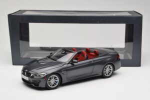BMW M4 F83 Cabriolet Mineral Grey Paragon 1:18 80432339610 Diecast - image 8 of 8