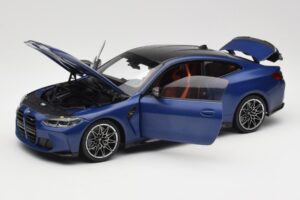 BMW M4 G82 Blue Metallic Minichamps 1:18 113020123 Diecast - image 2 of 8
