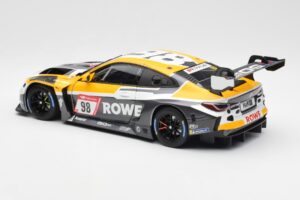 BMW M4 G82 GT3 Rowe Racing #98 ADAC 24 Hours Nürburgring 2022 Minichamps 1:18 113222098 Diecast - image 7 of 8