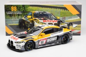 BMW M4 G82 GT3 Rowe Racing #98 ADAC 24 Hours Nürburgring 2022 Minichamps 1:18 113222098 Diecast - image 8 of 8