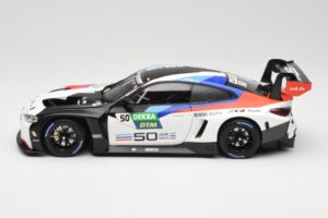BMW M4 GT3 Ceccato Racing #50 T. Glock DTM Imola 2022 Minichamps 1:18 113222050 Diecast - image 4 of 8