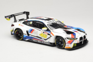 BMW M4 GT3 #46 V. Rossi / A. Farfus / M. Martin Team WRT 12 Hours of Bathurst 2023 Minichamps 1:18 113232146 Diecast - image 6 of 8
