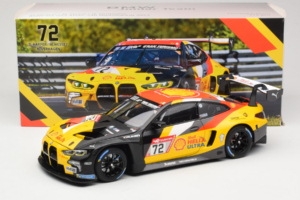 BMW M4 GT3 #72 D. Harper / M. Hesse / N. Verhagen BMW Junior Team 24 Hours of Nurburgring 2023 Minichamps 1:18 113232072 Diec - image 8 of 8