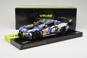 BMW M4 GT3 Team WRT #46 V. Rossi / A. Al-Harthy / M. Martin DNF 24 Hours of Le Mans 2024 Minichamps 1:18 113242446 Diecast - image 8 of 8