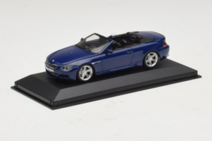 BMW M6 E64 Cabriolet Blue Metallic Minichamps 1:43 BMW017 Diecast - image 2 of 4
