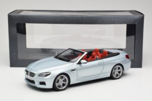 BMW M6 F12 Convertible Silverstone Silver Paragon 1:18 8043225656 Diecast - image 8 of 8