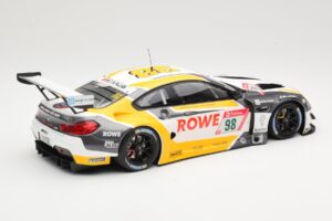 BMW M6 GT3 Rowe Racing #98 M. Wittmann / T. Blomqvist / P. Eng 4th Place 24 Hours Nurburgring 2020 Minichamps 1:18 155202698  - image 2 of 6