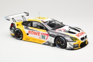 BMW M6 GT3 Rowe Racing #98 M. Wittmann / T. Blomqvist / P. Eng 4th Place 24 Hours Nurburgring 2020 Minichamps 1:18 155202698  - image 4 of 6