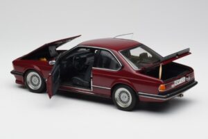 BMW M635 CSi E24 Karmin Red AUTOart 1:18 70528 Diecast - image 5 of 8