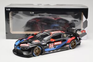 BMW M8 GTE RLL Racing #24 J. Krohn / J. Edwards Class Winners 24 Hours of Daytona 2020 Minichamps 1:18 155202924 Diecast - image 6 of 6